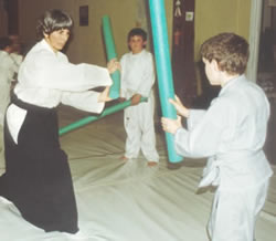 Liam doing Aikido